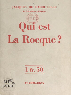 cover image of Qui est La Rocque ?